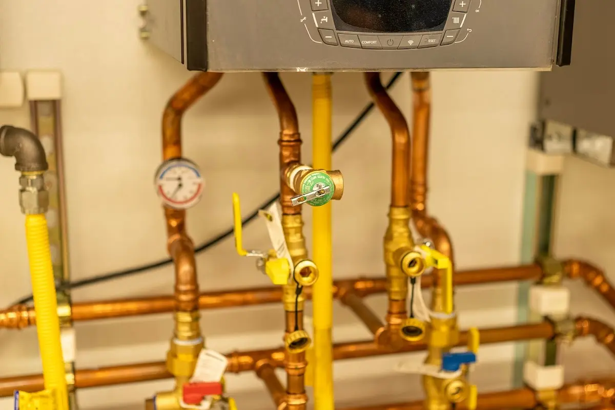 Licensed technician providing Water Heater Installation for a homeowner in China Grove